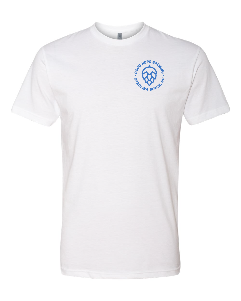 Good Hops Blue Round Unisex T-shirt