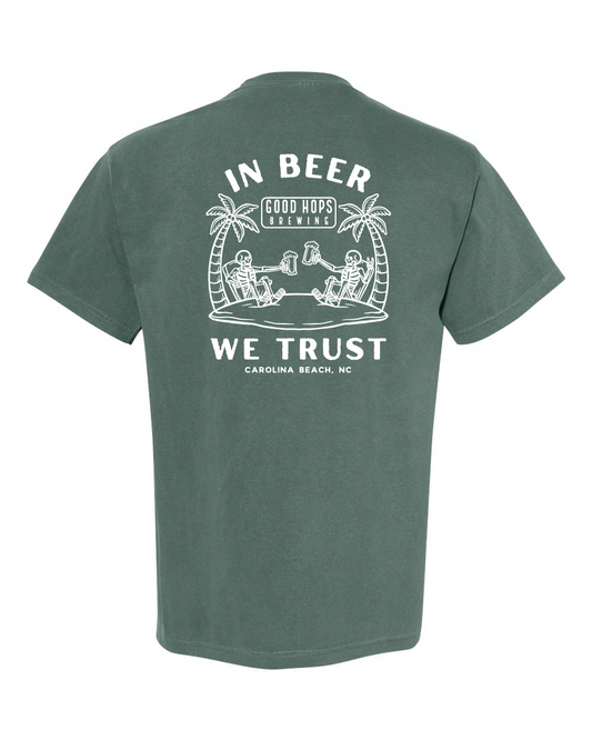 Good Hops In Beer We Trust Comfort Color Garment-Dyed Heavyweight T-Shirt