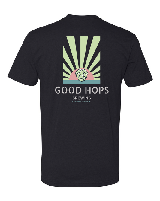 Good Hops Black Unisex T-shirt